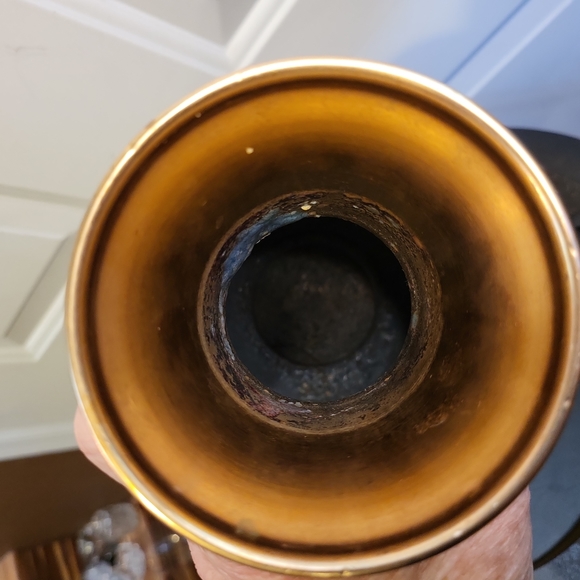 Vintage Chinese Cloisonne Enamel Phoenix Vase - Picture 8 of 14